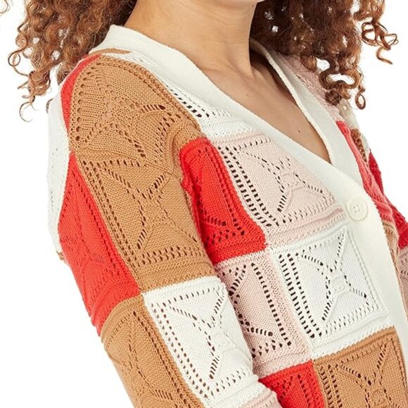 The Drop Crochet Cardigan Size S NWT - Picture 2 of 7